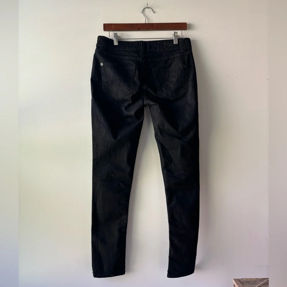 Harley-Davidson women’s black skinny jeans size 8‎